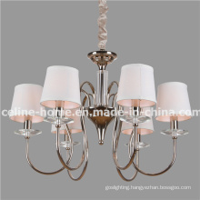 Modern Art Chandelier Lamp with Fabric Shade (SL2046-6)